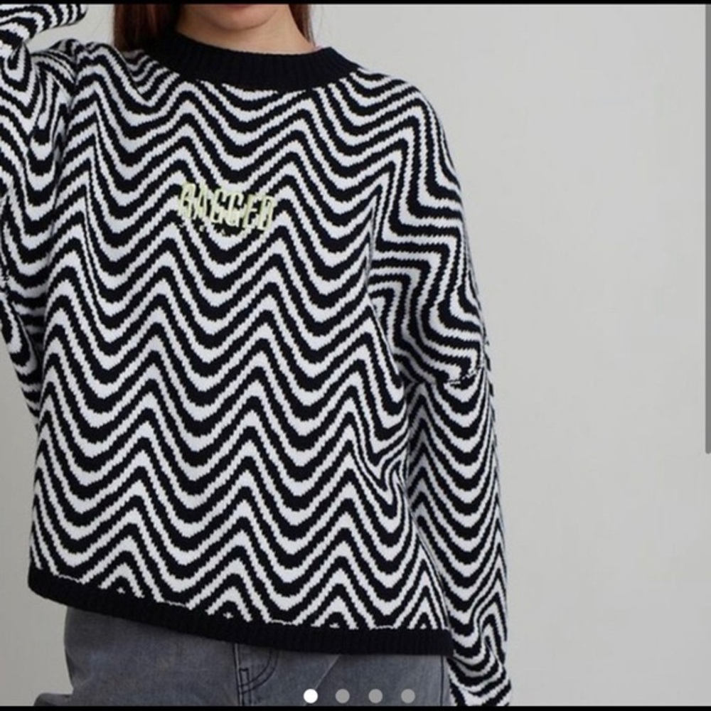 The Ragged Priest Geometric Sweater
